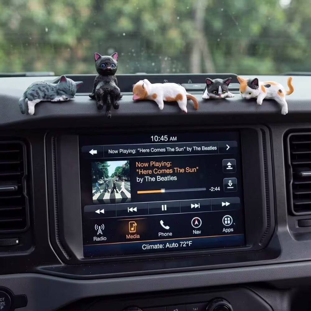 Cat Car Dashboard Decoration