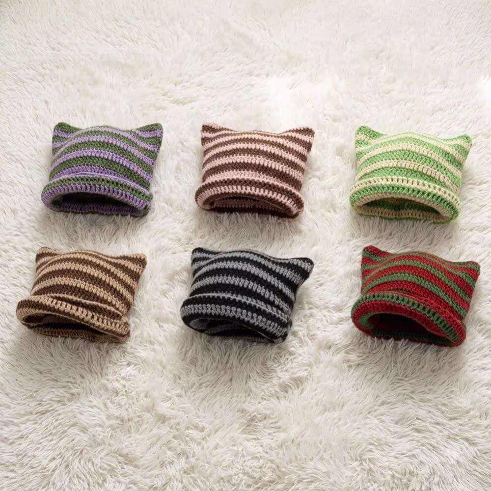 Cat Ear Beanie for Women