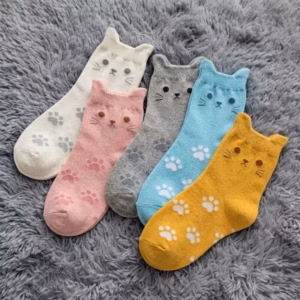 Cat Shape Socks for Wmen
