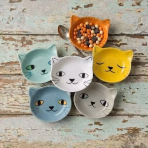 Cat Shaped Pinch Bowls